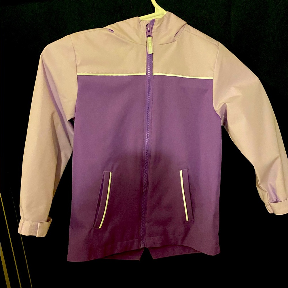 Swiss Tech  Toddler Girls Lightweight Jacket size 4T Purple